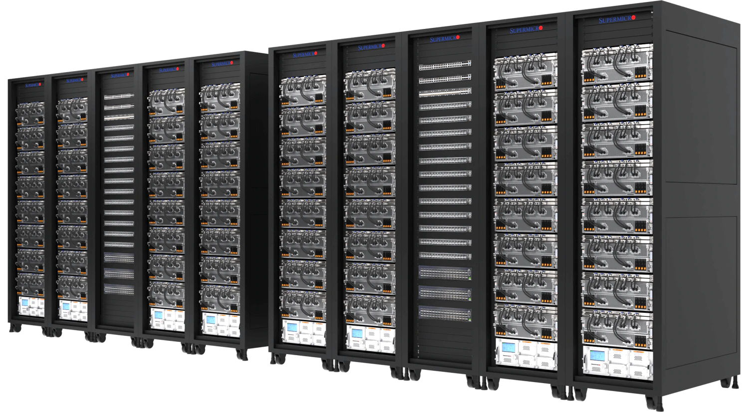 Supermicro 幸运飞行艇开奖记录查询结果 Generative AI 168飞艇开奖结果+历史记录查询 SuperCluster: 10 Racks populated with Liquid-Cooled 4U 8-GPU systems